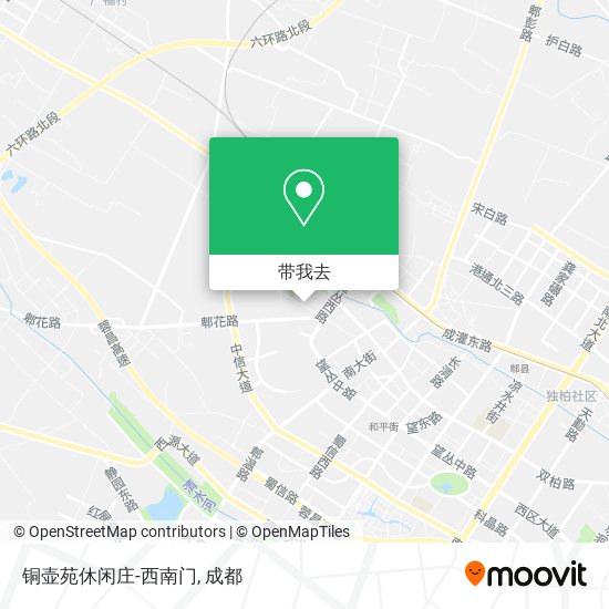 铜壶苑休闲庄-西南门地图