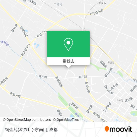 铜壶苑(泰兴店)-东南门地图