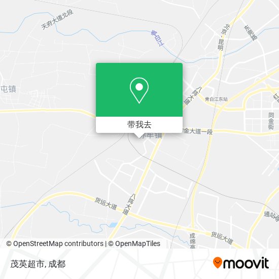 茂英超市地图