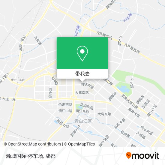瀚城国际-停车场地图