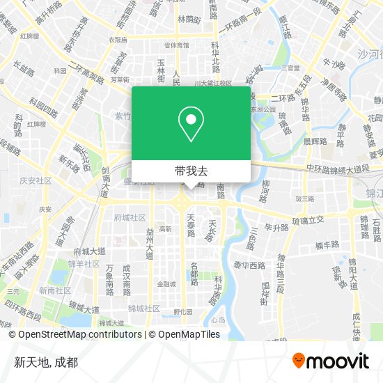 新天地地图