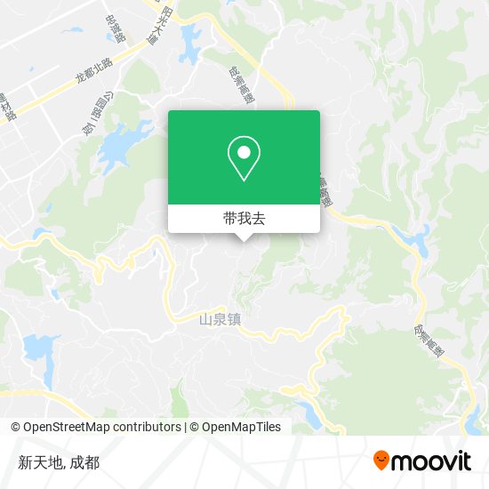 新天地地图