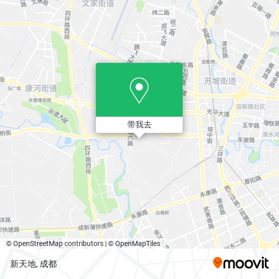 新天地地图