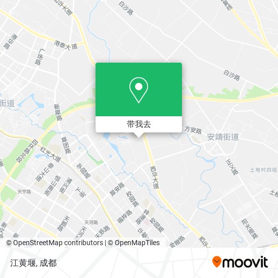 江黄堰地图