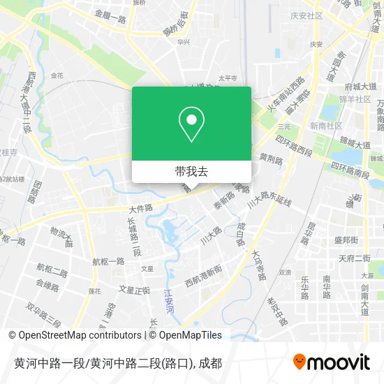 黄河中路一段/黄河中路二段(路口)地图