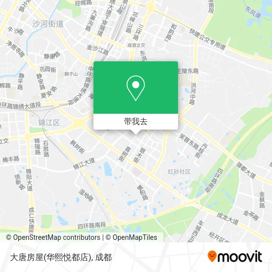 大唐房屋(华熙悦都店)地图