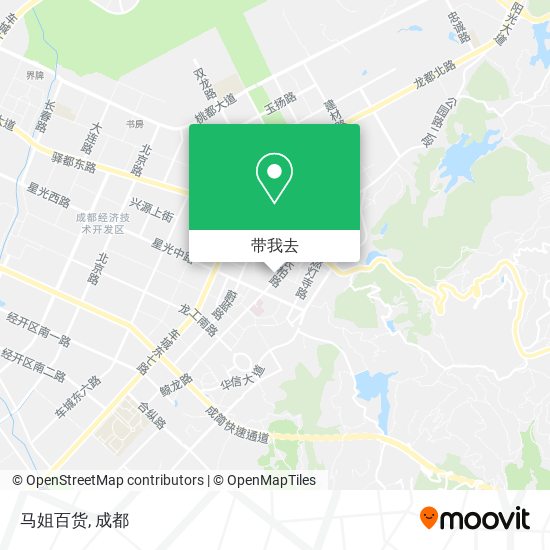 马姐百货地图