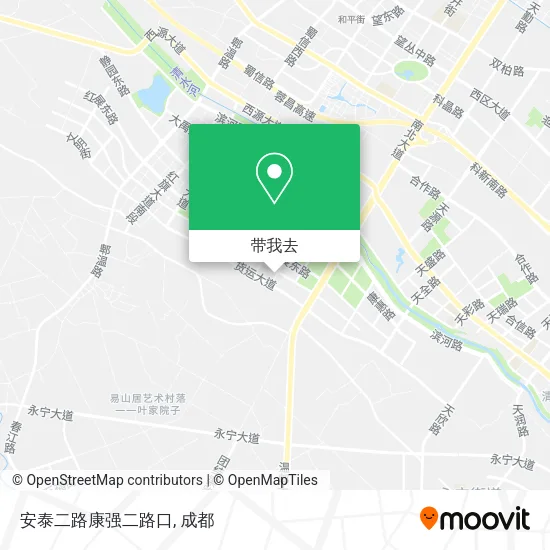安泰二路康强二路口地图