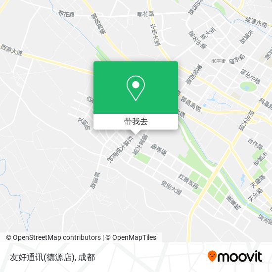 友好通讯(德源店)地图