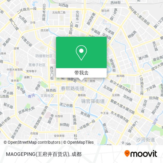MAOGEPING(王府井百货店)地图