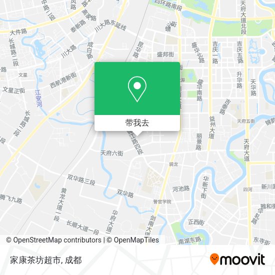 家康茶坊超市地图