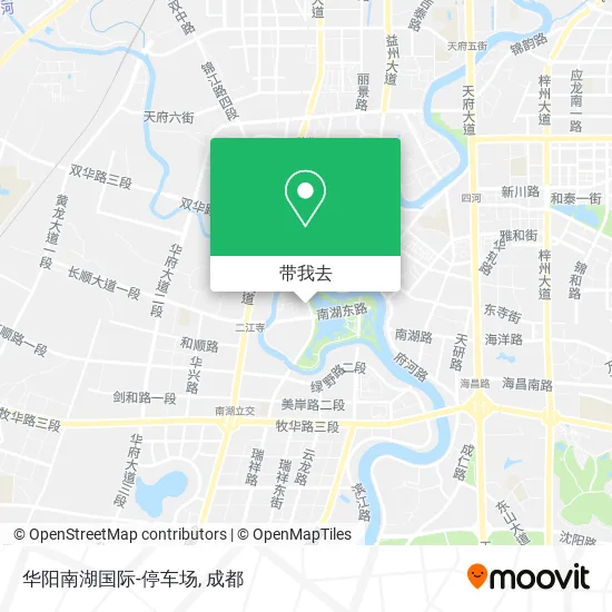 华阳南湖国际-停车场地图
