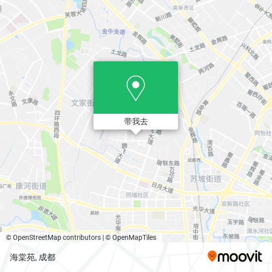 海棠苑地图
