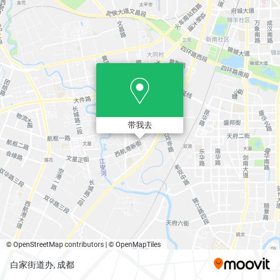 白家街道办地图