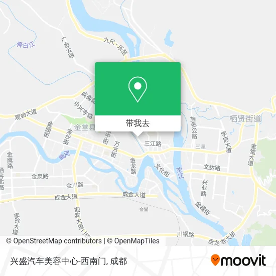 兴盛汽车美容中心-西南门地图