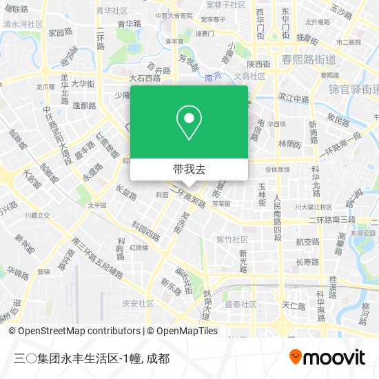 三〇集团永丰生活区-1幢地图