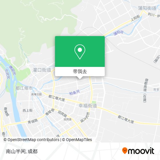 南山半闲地图