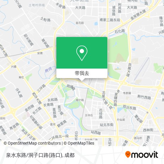 泉水东路/洞子口路(路口)地图