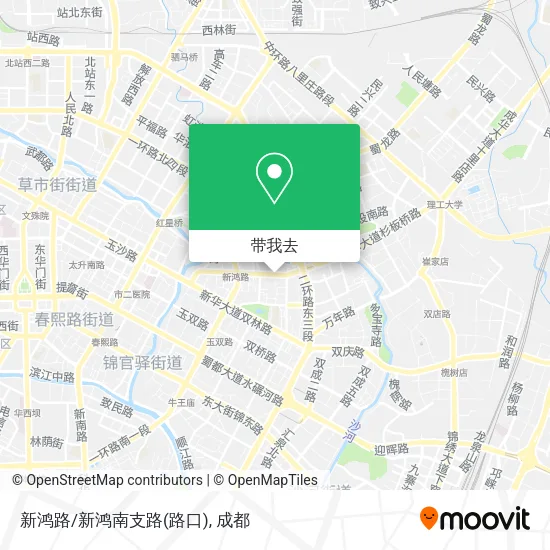 新鸿路/新鸿南支路(路口)地图