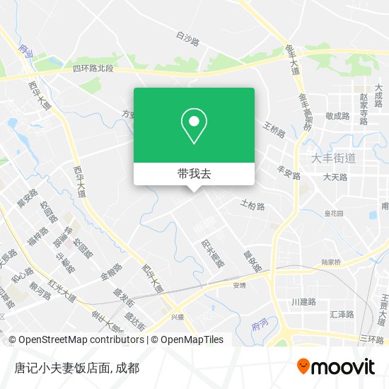 唐记小夫妻饭店面地图