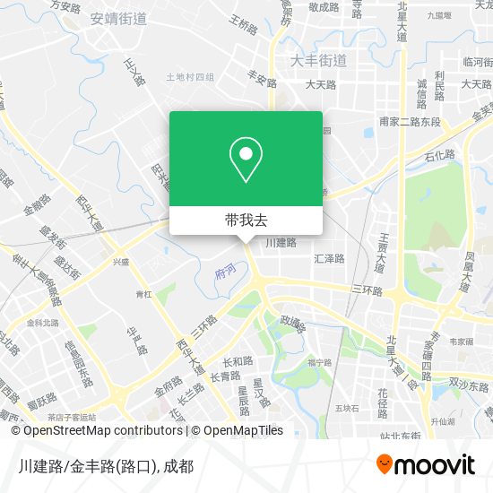川建路/金丰路(路口)地图