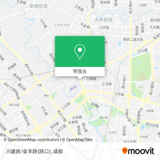 川建路/金丰路(路口)地图