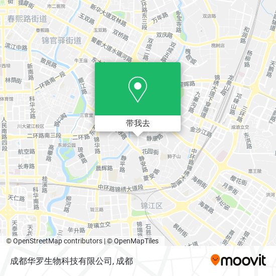 成都华罗生物科技有限公司地图