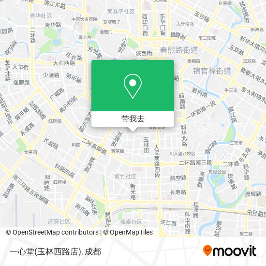 一心堂(玉林西路店)地图