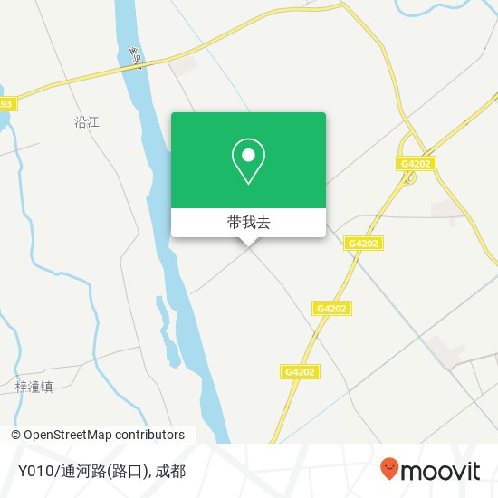 Y010/通河路(路口)地图