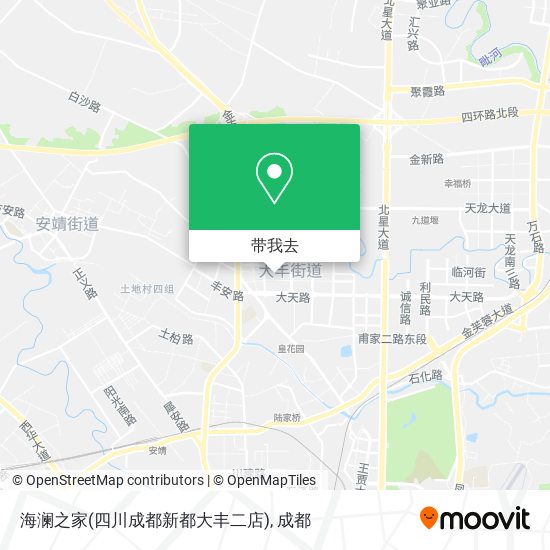 海澜之家(四川成都新都大丰二店)地图