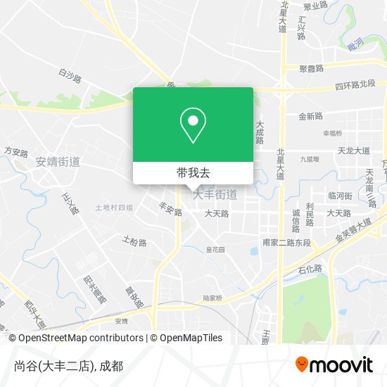 尚谷(大丰二店)地图