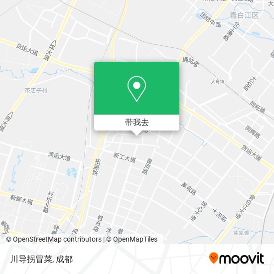 川导拐冒菜地图