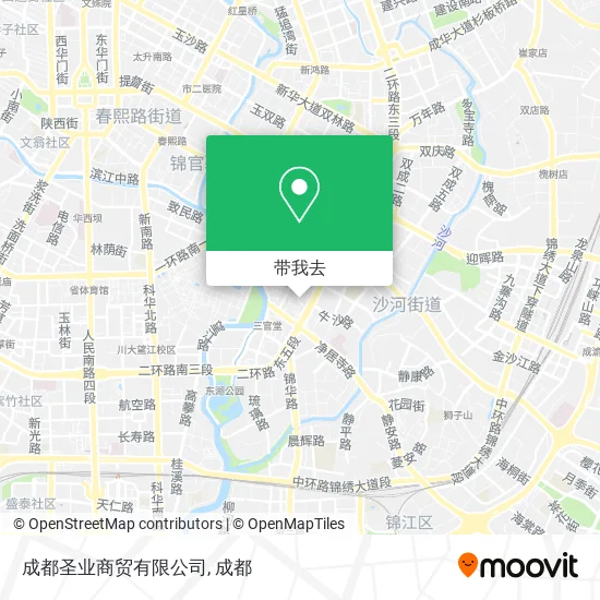 成都圣业商贸有限公司地图