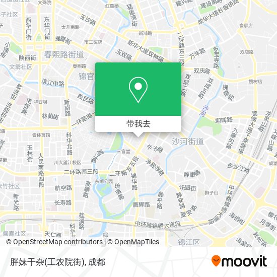 胖妹干杂(工农院街)地图