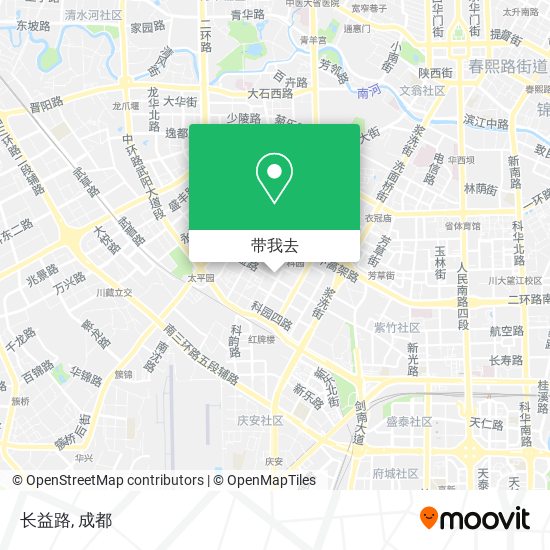 长益路地图