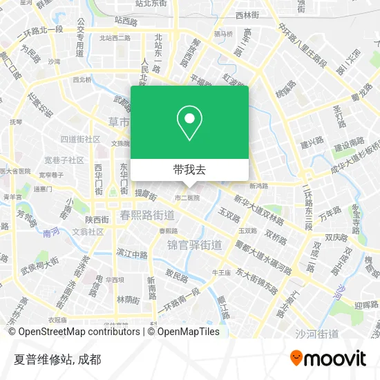 夏普维修站地图