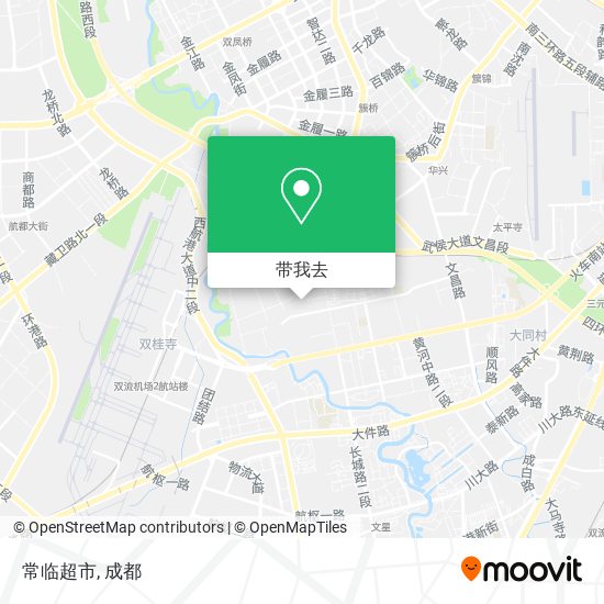常临超市地图