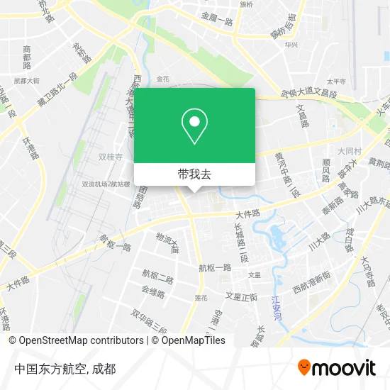中国东方航空地图