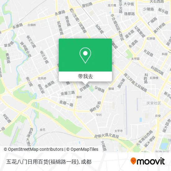 五花八门日用百货(福锦路一段)地图