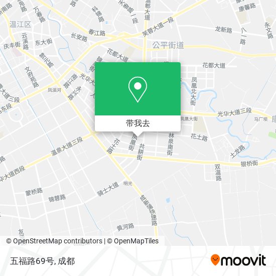 五福路69号地图