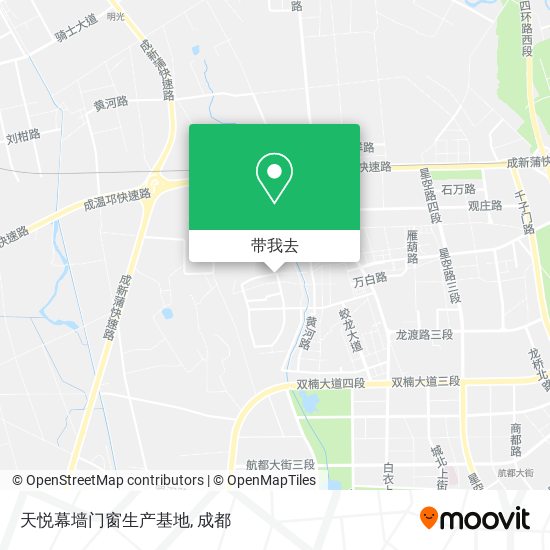 天悦幕墙门窗生产基地地图
