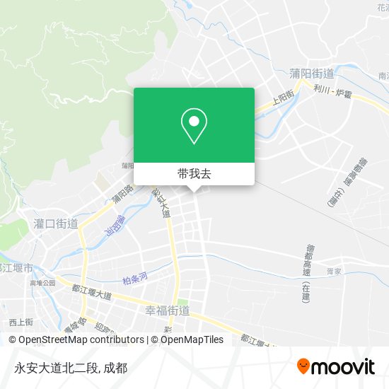 永安大道北二段地图