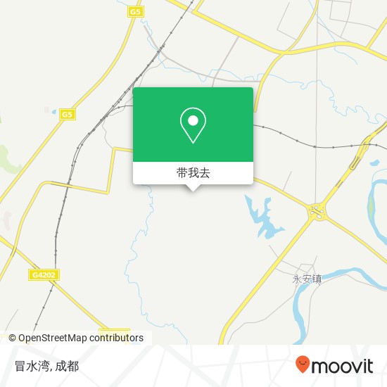 冒水湾地图