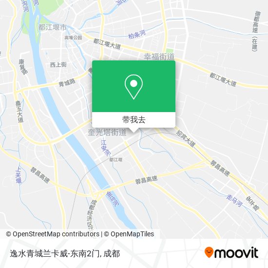 逸水青城兰卡威-东南2门地图