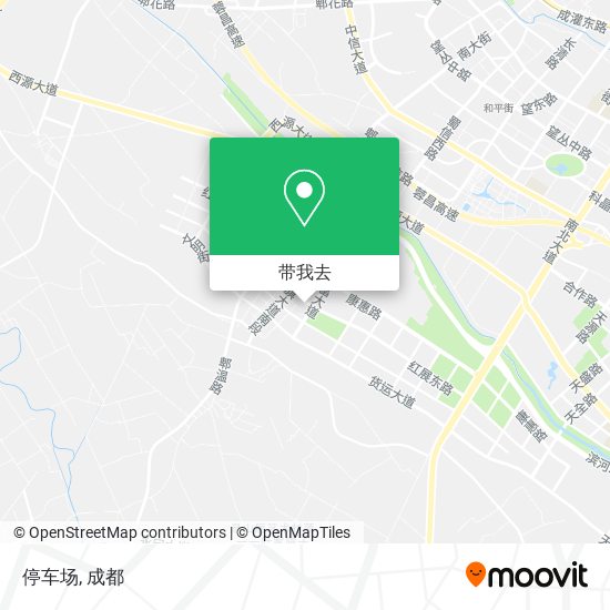 停车场地图