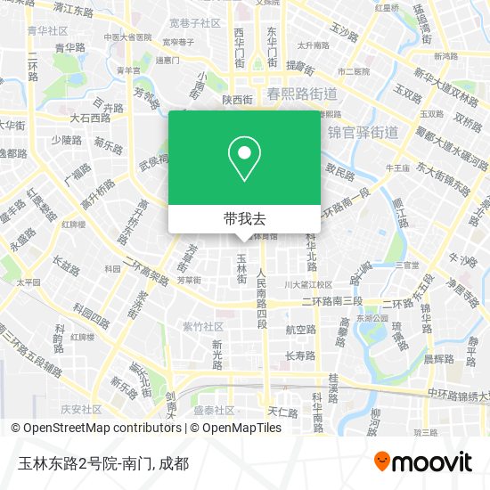 玉林东路2号院-南门地图