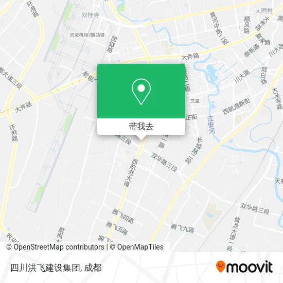 四川洪飞建设集团地图