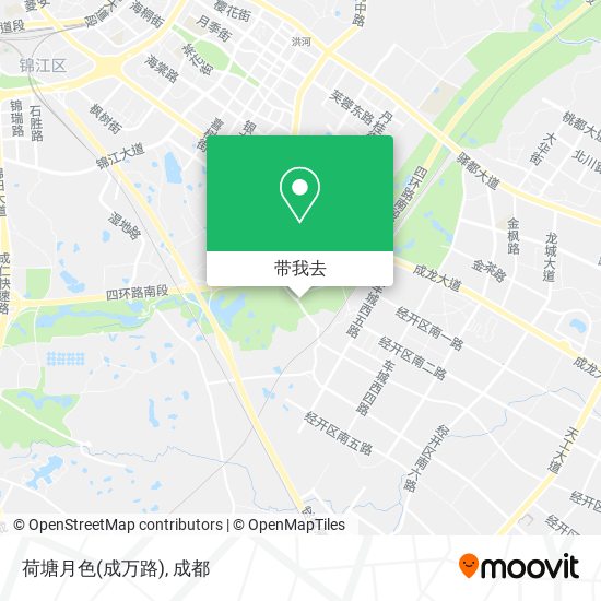 荷塘月色(成万路)地图