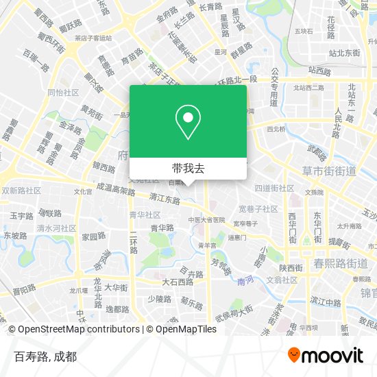 百寿路地图
