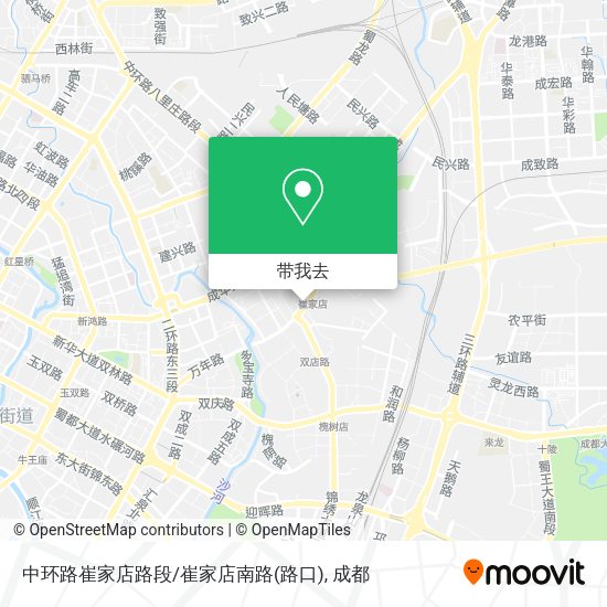 中环路崔家店路段/崔家店南路(路口)地图